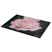 Rosa Rose in Vollblut Schneidebrett (Ecke)