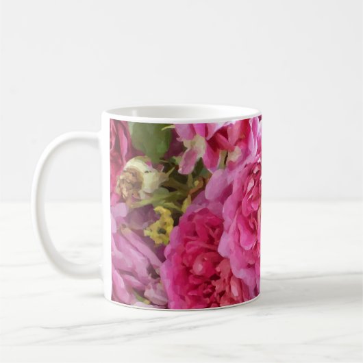 Rosa Rose Kaffeetasse (Links)
