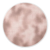 Rosa Rose Keramikknauf (Vorderseite)