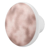 Rosa Rose Keramikknauf (Rechts)