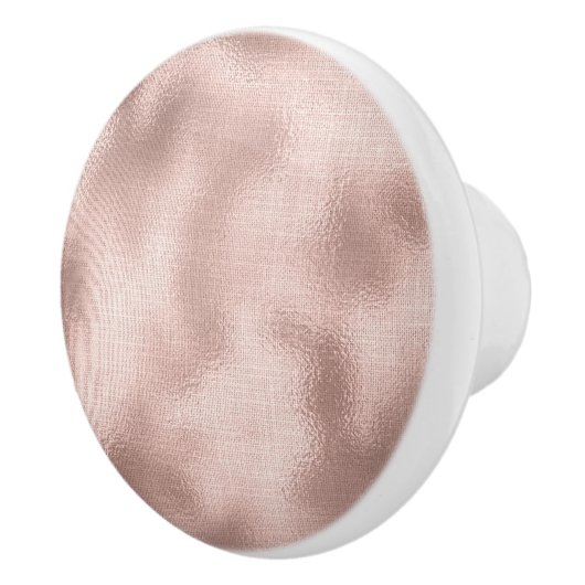 Rosa Rose Keramikknauf (Rechts)