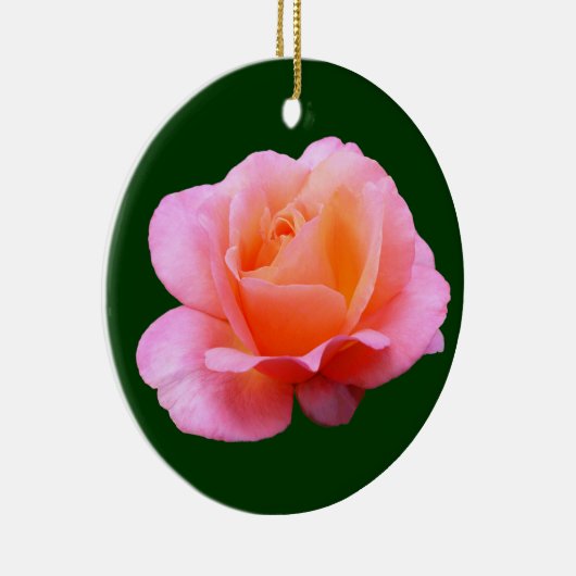 Rosa Rose Keramikornament (Rechts)