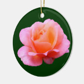 Rosa Rose Keramikornament (Links)