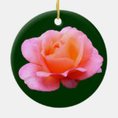 Rosa Rose Keramikornament (Hinten)