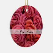 Rosa Rose Keramikornament (Rechts)