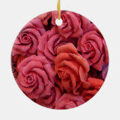Rosa Rose Keramikornament (Hinten)