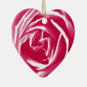 Rosa Rose Keramikornament (Rechts)