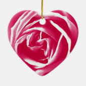 Rosa Rose Keramikornament (Hinten)
