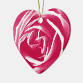 Rosa Rose Keramikornament (Links)