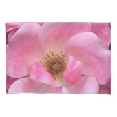 Rosa Rose Kissenbezug (Vorderseite)