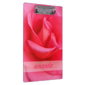 Rosa Rose Klemmbrett (Rechts)