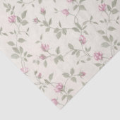 Rosa Rose knospt Elfenbein-schäbiges Seidenpapier (Detail)