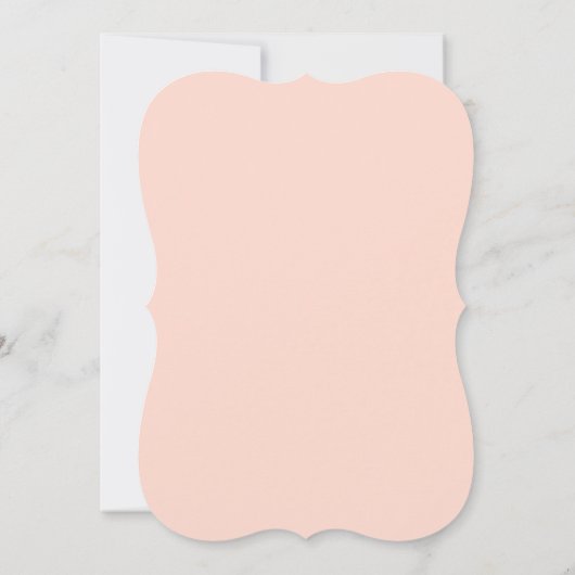 Rosa-Rose-Kranz-Säugling Taufe Baby Girl Einladung (Rückseite)