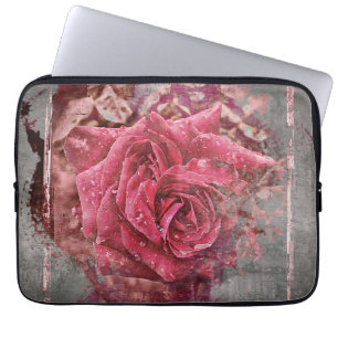 Rosa Rose Laptopschutzhülle