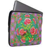 Rosa Rose Laptopschutzhülle (Vorne Rechts)