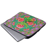 Rosa Rose Laptopschutzhülle (Vorne Knopf)
