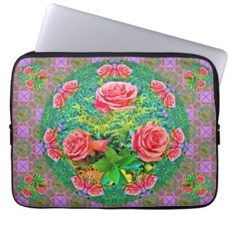 Rosa Rose Laptopschutzhülle