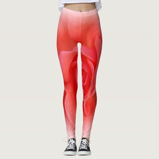 Rosa Rose Leggings (Vorderseite)