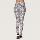 rosa Rose Leggings (Rückseite)