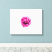 Rosa Rose Leinwanddruck (Insitu (Holzboden))