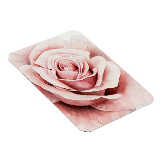 Rosa Rose Magnet (Rechte Seite)