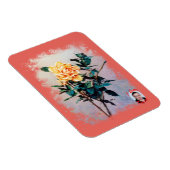 Rosa/Rose Magnet (Rechte Seite)