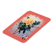 Rosa/Rose Magnet (Linke Seite)