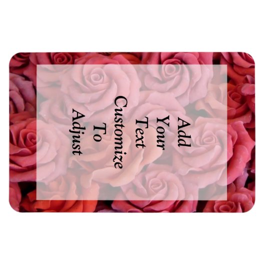 Rosa Rose Magnet (Horizontal)