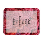 Rosa Rose Magnet (Horizontal)