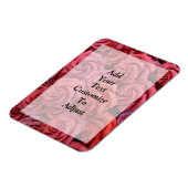 Rosa Rose Magnet (Linke Seite)