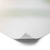 Rosa Rose mit drei Knoten Poster (Ecke)