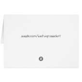 Rosa Rose mit orangefarbener Aquarellkunst (Rückseite Horizontal)