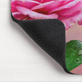Rosa Rose Mousepad (Ecke)