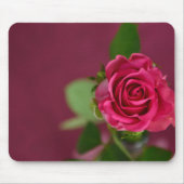 Rosa Rose Mousepad (Vorne)