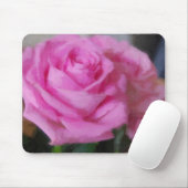 Rosa Rose Mousepad (Mit Mouse)