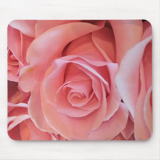 Rosa Rose Mousepad (Vorne)