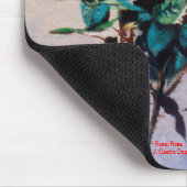 Rosa/Rose Mousepad (Ecke)