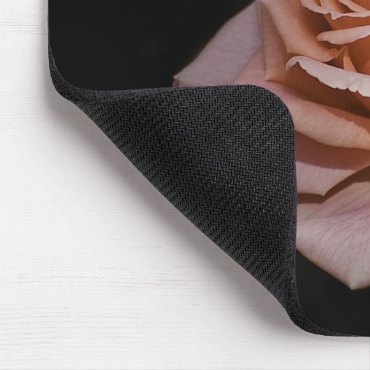 Rosa Rose Mousepad (Ecke)