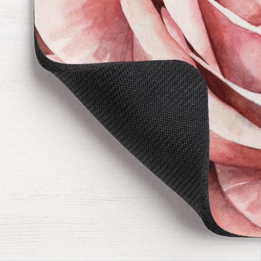 Rosa Rose Mousepad (Ecke)