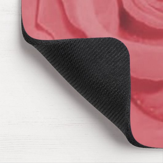 Rosa Rose Mousepad (Ecke)