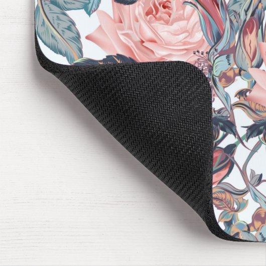rosa Rose Mousepad (Ecke)