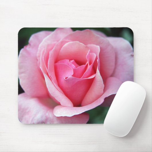 Rosa Rose Mousepad (Mit Mouse)