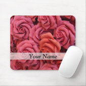 Rosa Rose Mousepad (Mit Mouse)