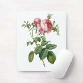 Rosa Rose Mousepad (Mit Mouse)