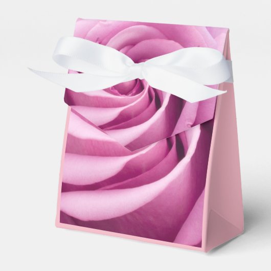 Rosa Rose nach Perfektion geklappt Geschenkschachtel (Vorderseite)