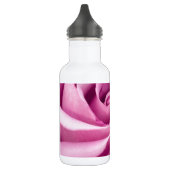 Rosa Rose nach Perfektion geklappt Trinkflasche (Links)