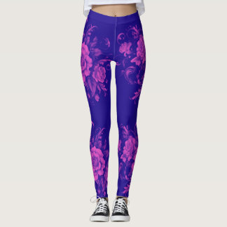 Rosa Rose Nahtlos Leggings