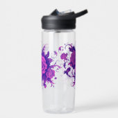 Rosa Rose Nahtlos Trinkflasche (Links)