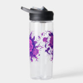 Rosa Rose Nahtlos Trinkflasche (Rechts)