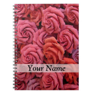 Rosa Rose Notizblock